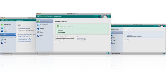 ESET NOD32 Antivirus Business Edition for Mac OS X